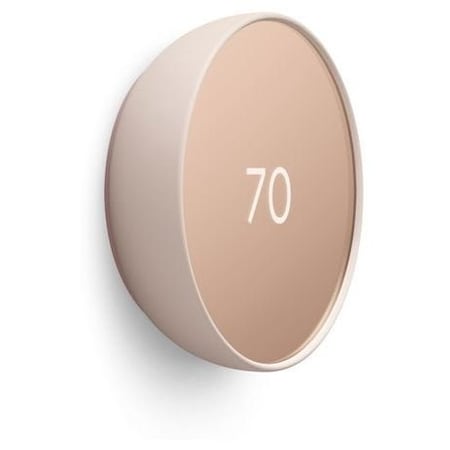 Google Nest Nest Smart Programmable Wi-Fi Thermostat Sand GA02082-US